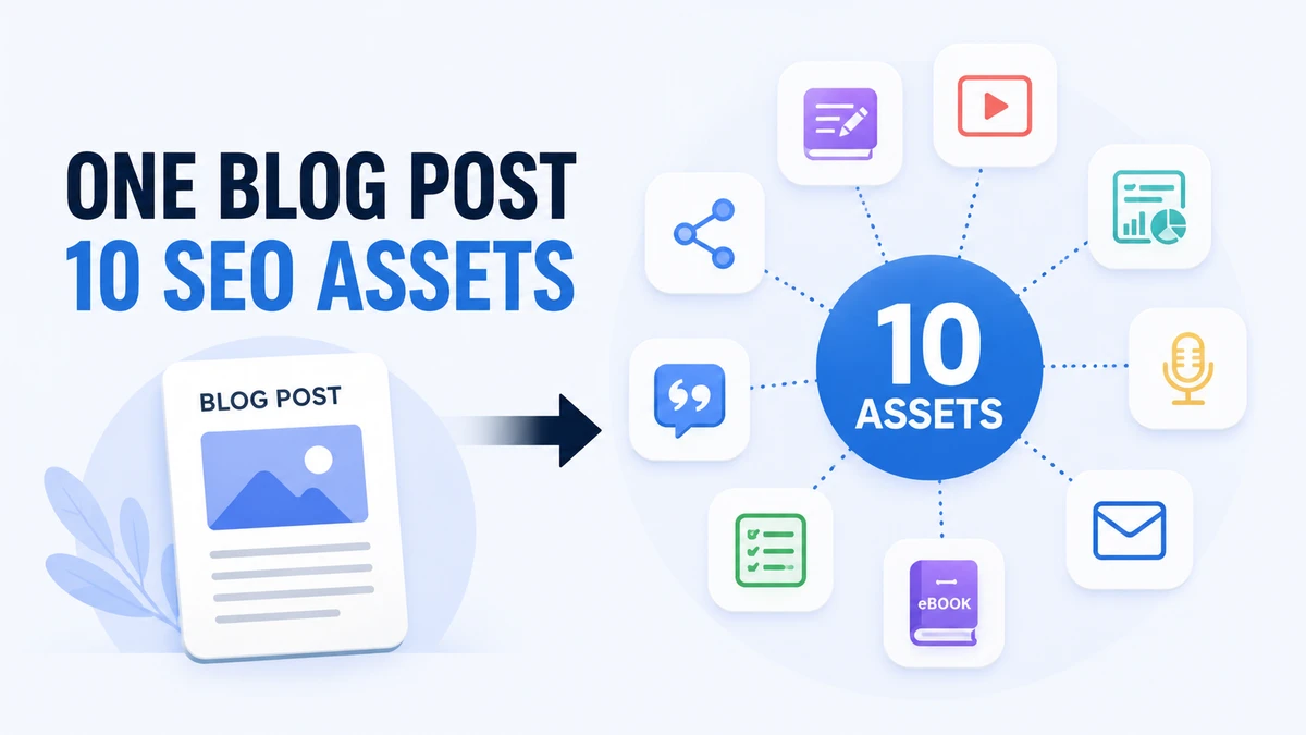Turn One Blog Post Into 10 Powerful SEO Assets